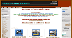 Desktop Screenshot of cowboyknives.com